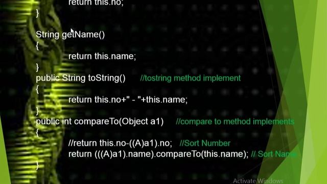 JAVA - Comparable & Comparator смотреть онлайн