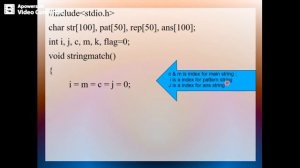 VTU DSLAB 18CSL38 P2 PATTERN MATCHING & REPLACEMENT