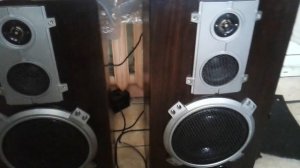 Колонки Амфитон 35 АС-018 С усилком JVC