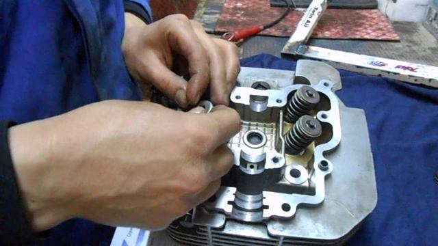 Быстрая засухарка клапанов Suzuki XF 650 Freewind смотреть онлайн