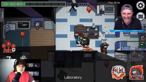 CLOWN Mod in Among Us @SSundee REACTION!