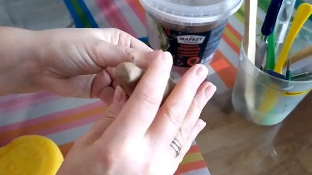 Лепим игрушку из глины Каргопольской традиции