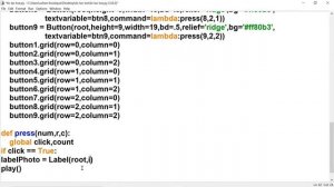 Python / Tkinter - Tic Tac Toe Game in 4 minutes!