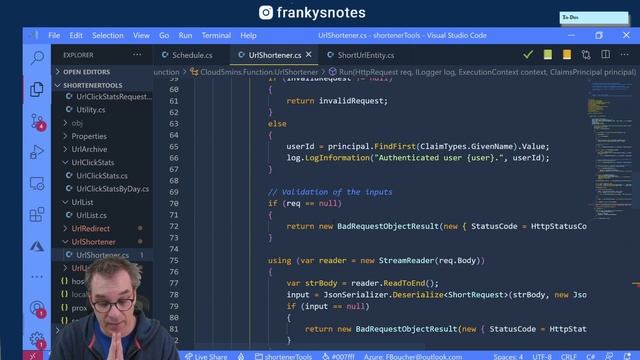 Stream 167 - Adding a scheduler to AzUrlShortener смотреть онлайн