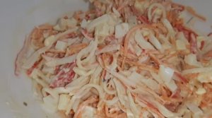 Салат _Корейский краб_ - приготовила по рецепту из тик-ток и не пожалела. (720p).mp4