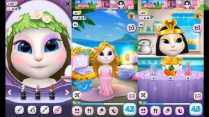 My Talking Angela Gameplay - Great Makeover For Children HD