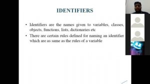 Internal Working of Python, Identifiers, Comments & Quotations