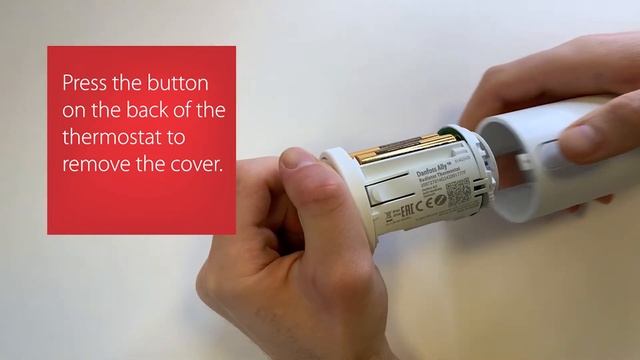 How to demount the adapter on a Danfoss Ally™ Radiator Thermostat смотреть онлайн