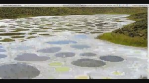 Пятнистое озеро Канады. Уникальное явление природы.