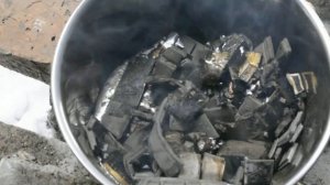 Плавка свинца в слитки - НАЧАЛО ПРОЦЕССА ПЛАВКИ.