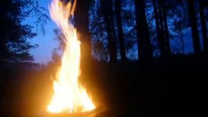 Костровая чаша из барабана стиральной машины