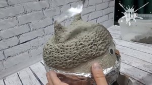 Совушка из папье-маше поделка в детский сад