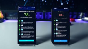 Samsung Galaxy S22 Ultra vs iPhone 13 Pro Max AnTuTu Benchmark Test!