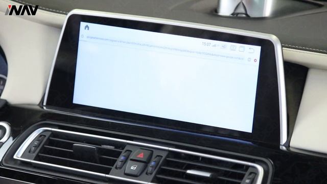 INAV 10.25" Android screen BMW 7 Series F01/F02/F03/F04 backup camera Apple CarPlay Android Auto смотреть онлайн