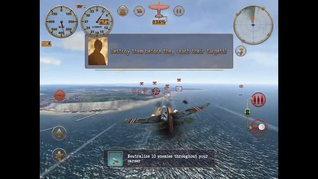 Sky Gamblers: Storm Raiders - Mission 1 Walkthrough Gameplay смотреть онлайн