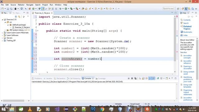 Introduction To Java Programming   Exercise 3 10a