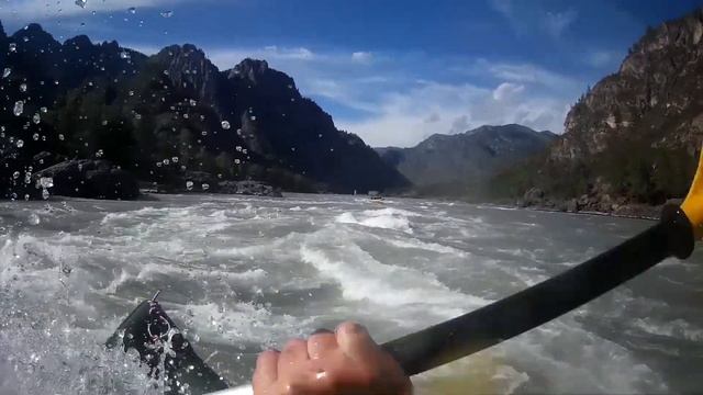 Еландинский порог на байдарке "Аккорд" (08.07.22) смотреть онлайн