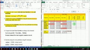 Microsoft Excel - Formatting, Formula, Chart, Filtering