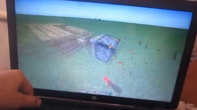 строим в майнкрафт компьютерный стол и компьютер смотреть онлайн