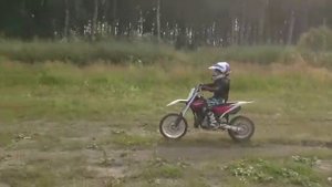 Детский мотокросс.  Мотоцикл Husqvarna 65