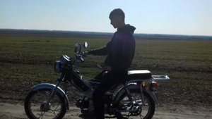 Обзор и покатушки на мопеде Дельта.