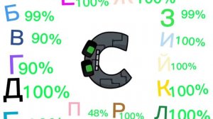 russian alphabet lore but healthbars (REFEITO)@Harrymations