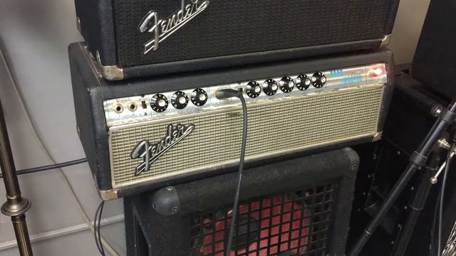 Fender Bandmaster 1968 Guitar Tube Head Serviced & Ready смотреть онлайн