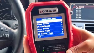 KONNWEI new arrival kw880 3-in-1 car OBD2 scanner and battery tester and battery match reset tool
