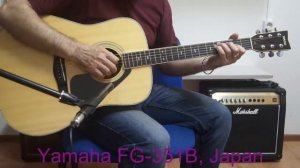 Yamaha FG-351B, Japan