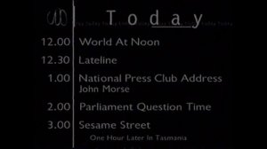 ABC TV - Wednesday Programme Schedules (13/10/1999)