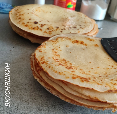 ТОНКИЕ БЛИНЫ НА МОЛОКЕ. БЛИНЫ НА МАСЛЕНИЦУ! ПРАЗДНИК БЛИНОВ! 🥞