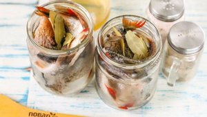 Рыба в банке в духовке