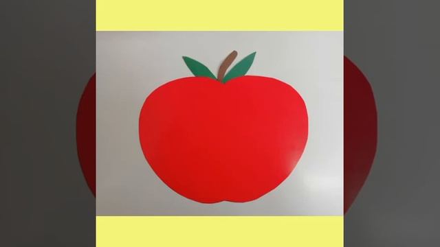 Аппликация "Ёжик с яблоком" смотреть онлайн