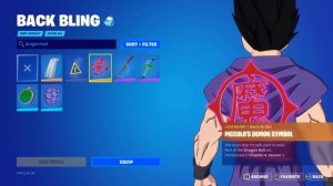 All Dragon Ball Skins, Emotes, and Items Fortnite