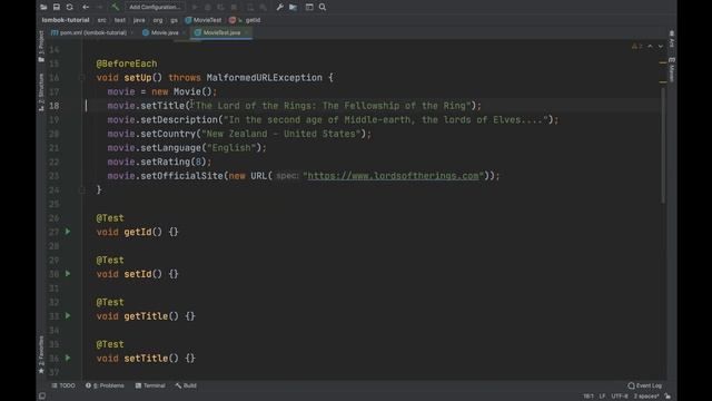 #01 - Introduction with @Getter and @Setter | PROJECT LOMBOK | Tutorial | Java смотреть онлайн