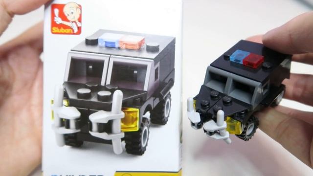 Миниконструктор SLUBAN Полиция _ Конструктор аналог Lego.mp4
