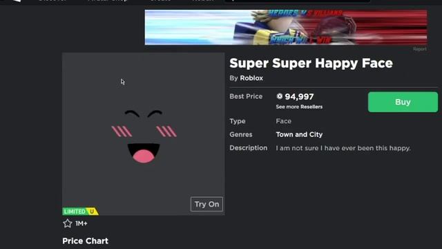 How To GET SUPER SUPER HAPPY FACE (SSHF) On ROBLOX 2021 | Mobile & PC смотреть онлайн