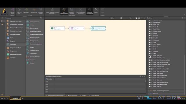 Дельта BI. Как использовать функцию анализа времени смотреть онлайн