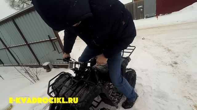 Квадроцикл модель MOWGLI Strong 7 черный для детей и взрослых смотреть онлайн