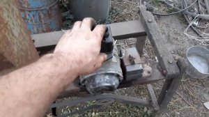 Корморезка с двигателем от стиральной машины