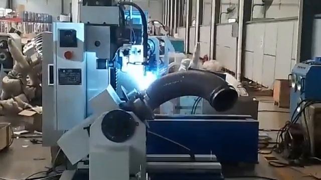 Автоматизированная система MAG сварки отводов смотреть онлайн