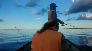 Назия рыбалка часть 1  Ладожское озеро Ладога, аренда лодки