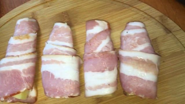 Картошка в запеченная в беконе. Очень вкусно! смотреть онлайн