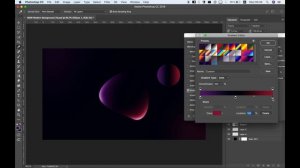 Easy Crypto NFT Abstract Fluid Shapes Background in Photoshop | Tutorial