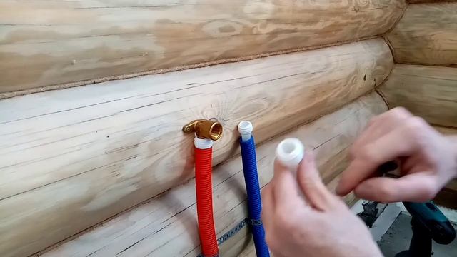 Лёгкий монтаж фитингов на сшитый полиэтилен