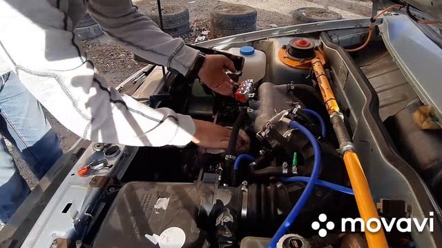 Помыл двигатель на мойке ( маленько ТО после зимы, покраска супортов) смотреть онлайн