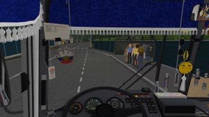 ПАЗ 4234 Рестайлинг с тонировкой и лед оптикой, карта Русская глубинка