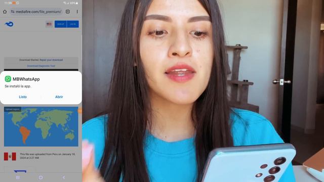 🧸 ACTUALIZACION de WHATSAPP ESTILO IPHONE 🌈 ANTIBANEO y Solucion de TODOS LOS ERRORES ✅ смотреть онлайн