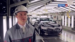 Репортаж с завода Toyota в Петербурге    АвтоВести 202