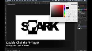 Negative Space Text Effect | Photoshop Tutorial